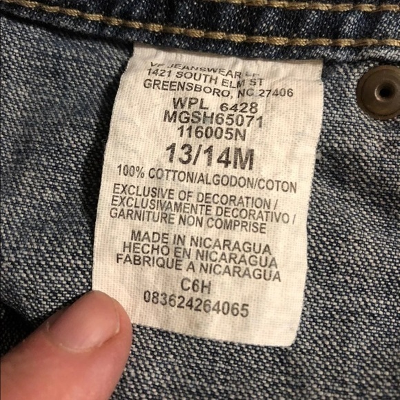 Riders Shorts Copper Women’s Size 13/14 M‎ Button Fly Zip Jean Shorts - Picture 8 of 10